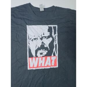 Stone Cold Steve Austin What Pro Wrestling T-Shirt Size 3XL WWE WWF 3:16 Black